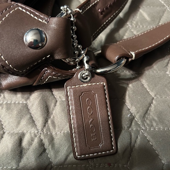 NWT- Coach Soho Lynn Brown Leather Large Hobo Bag - Picture 14 of 14